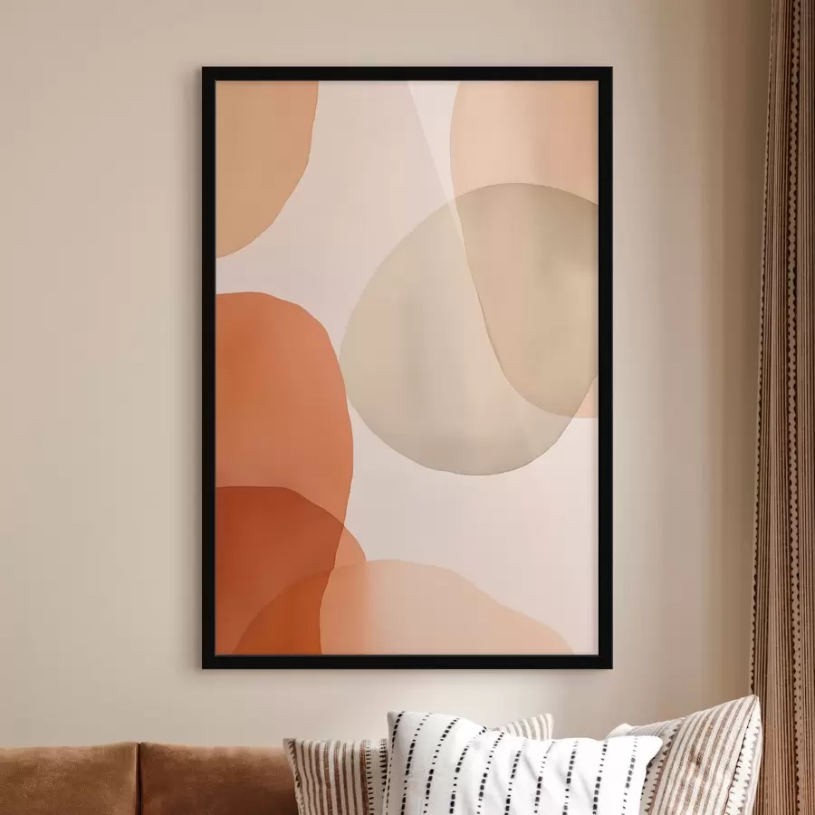 murales de pared Círculos abstractos f45791