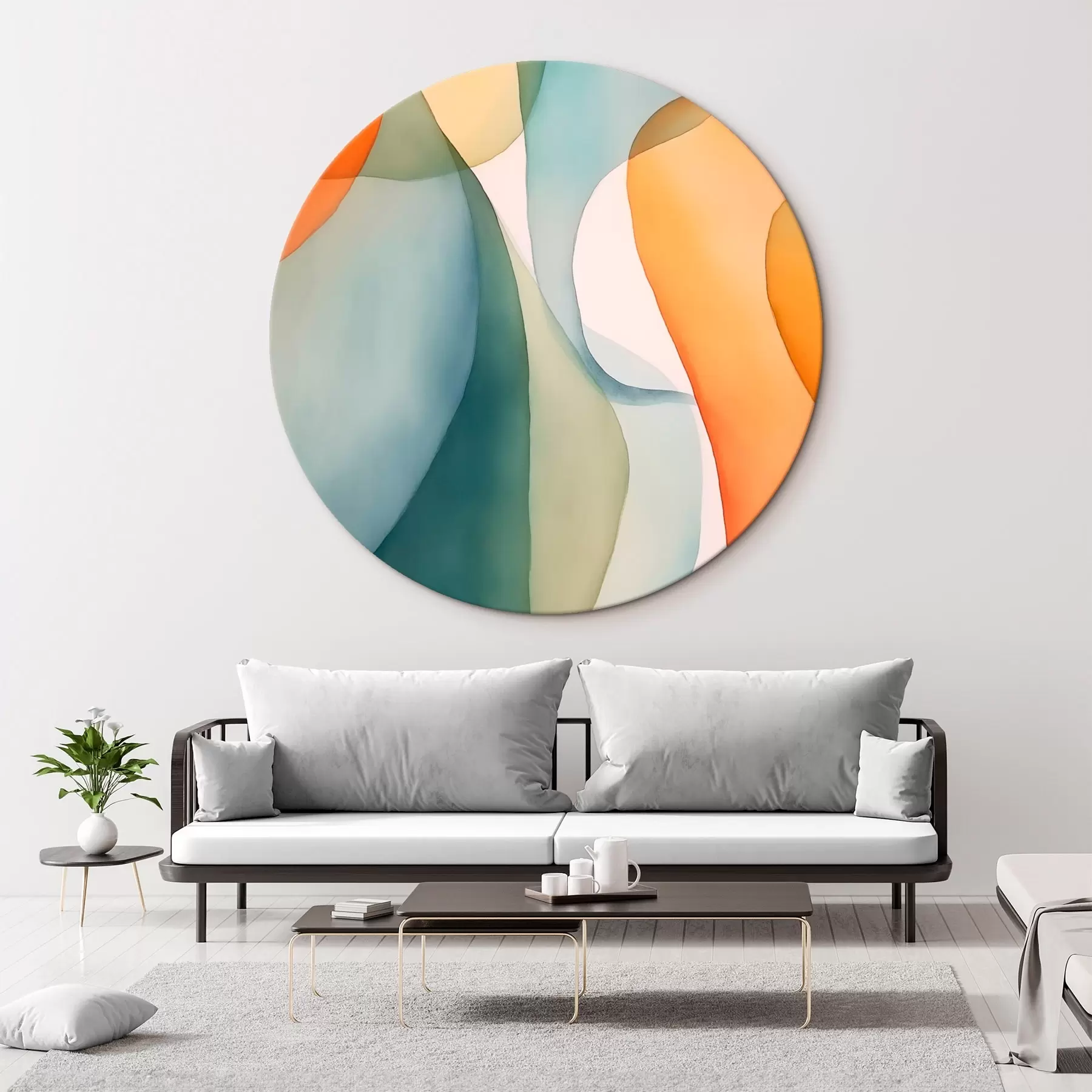 murales de pared Ondas abstractas r45786