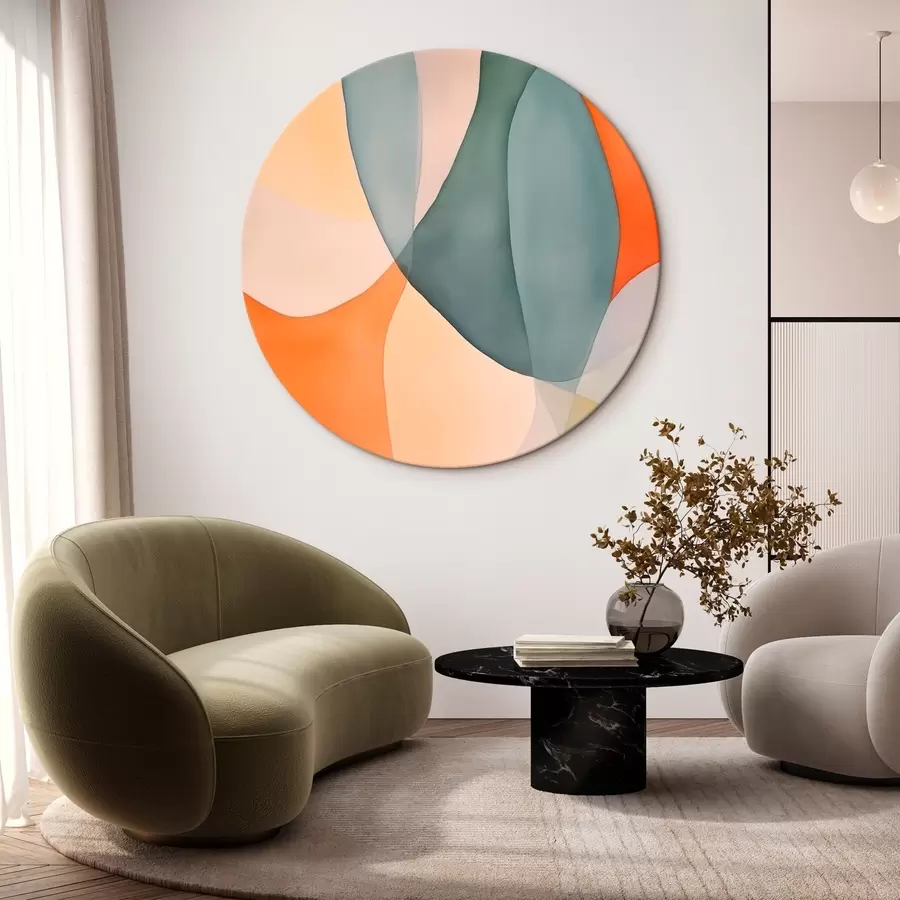 murales de pared Ondas abstractas r45787