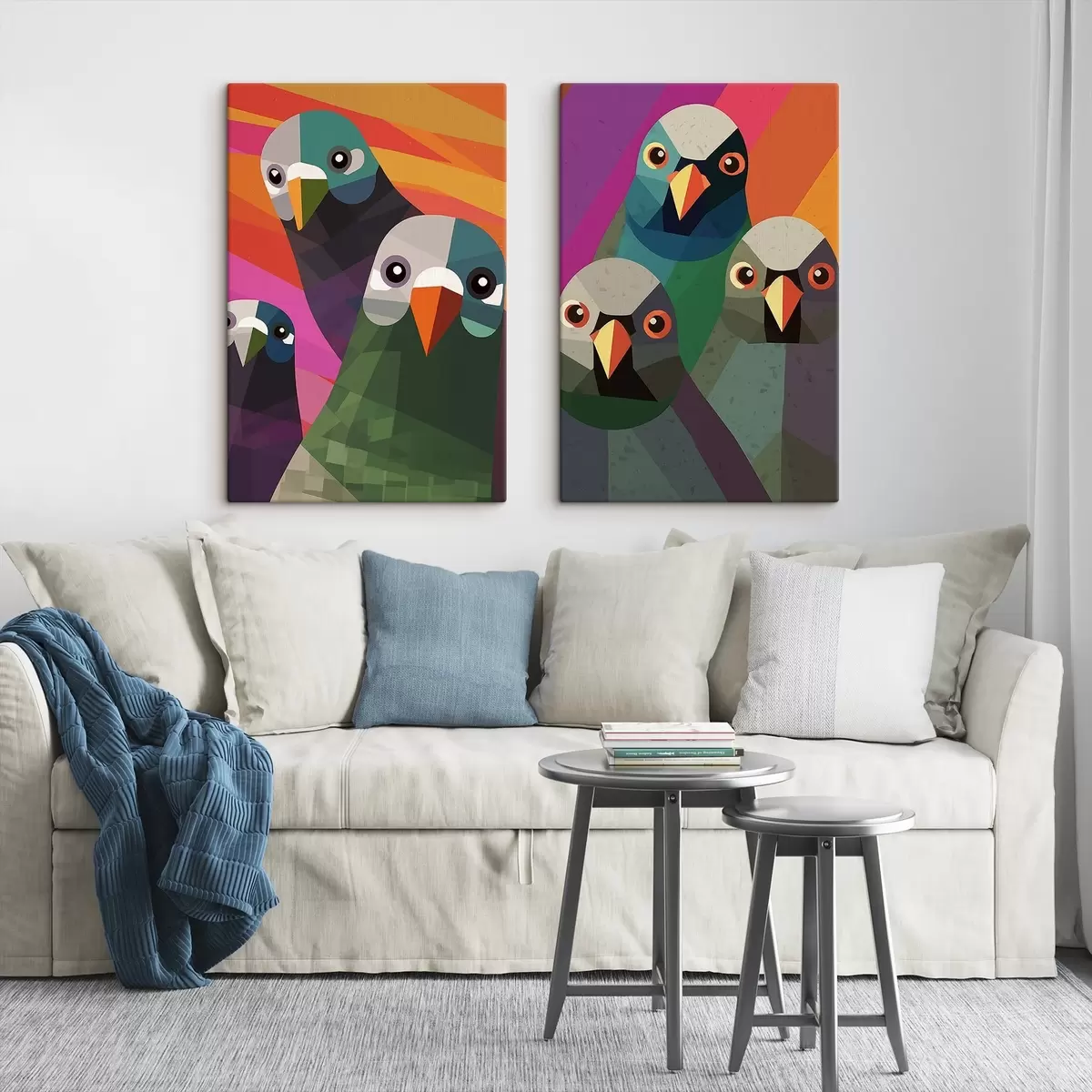 murales de pared Palomas m00735