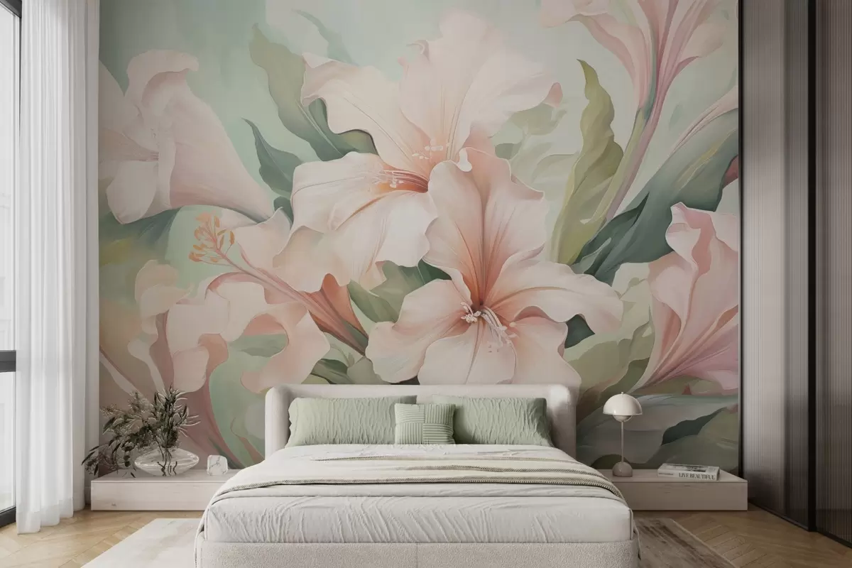 murales de pared Flores en flor w04531