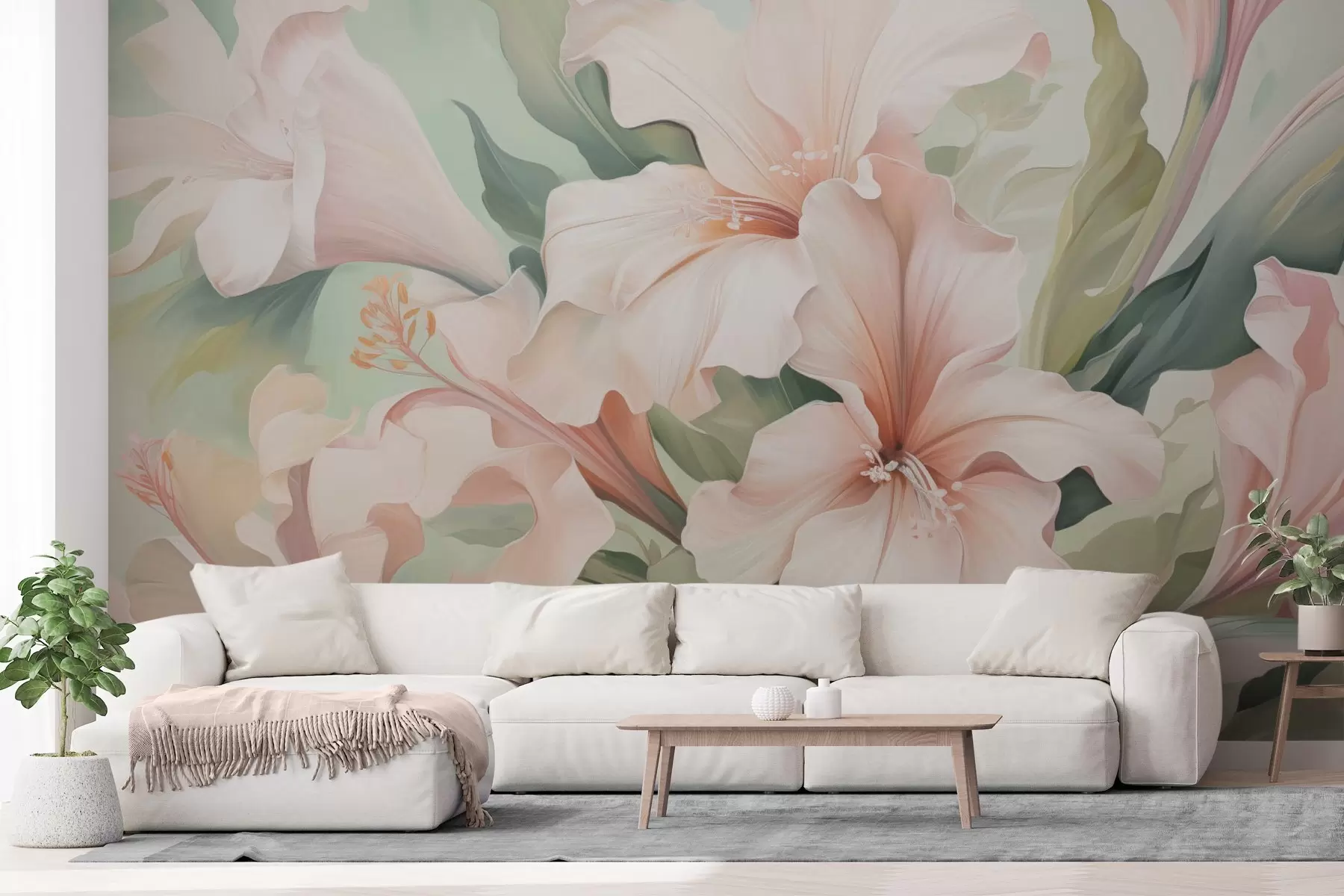 murales de pared Flores en flor w04531