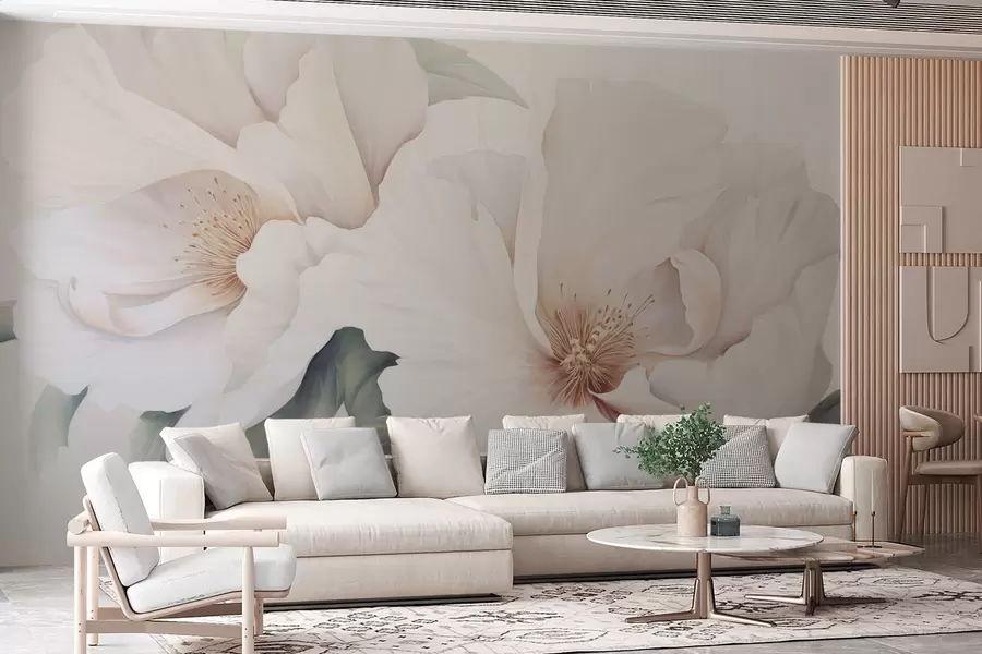 murales de pared Flores enormes w04533