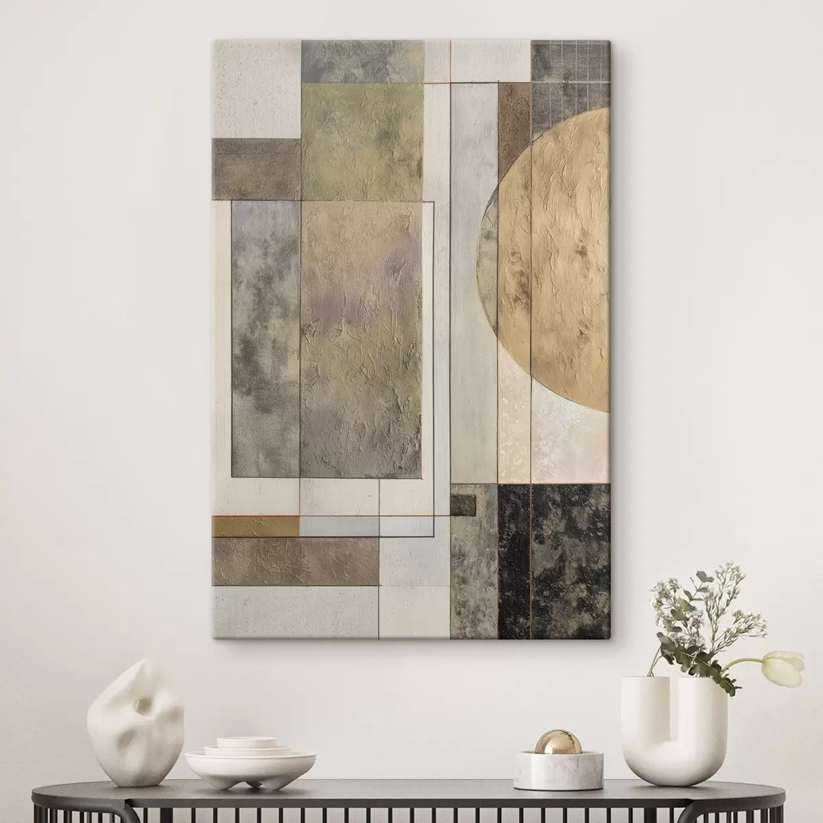 murales de pared geometría abstracta moderna s45730