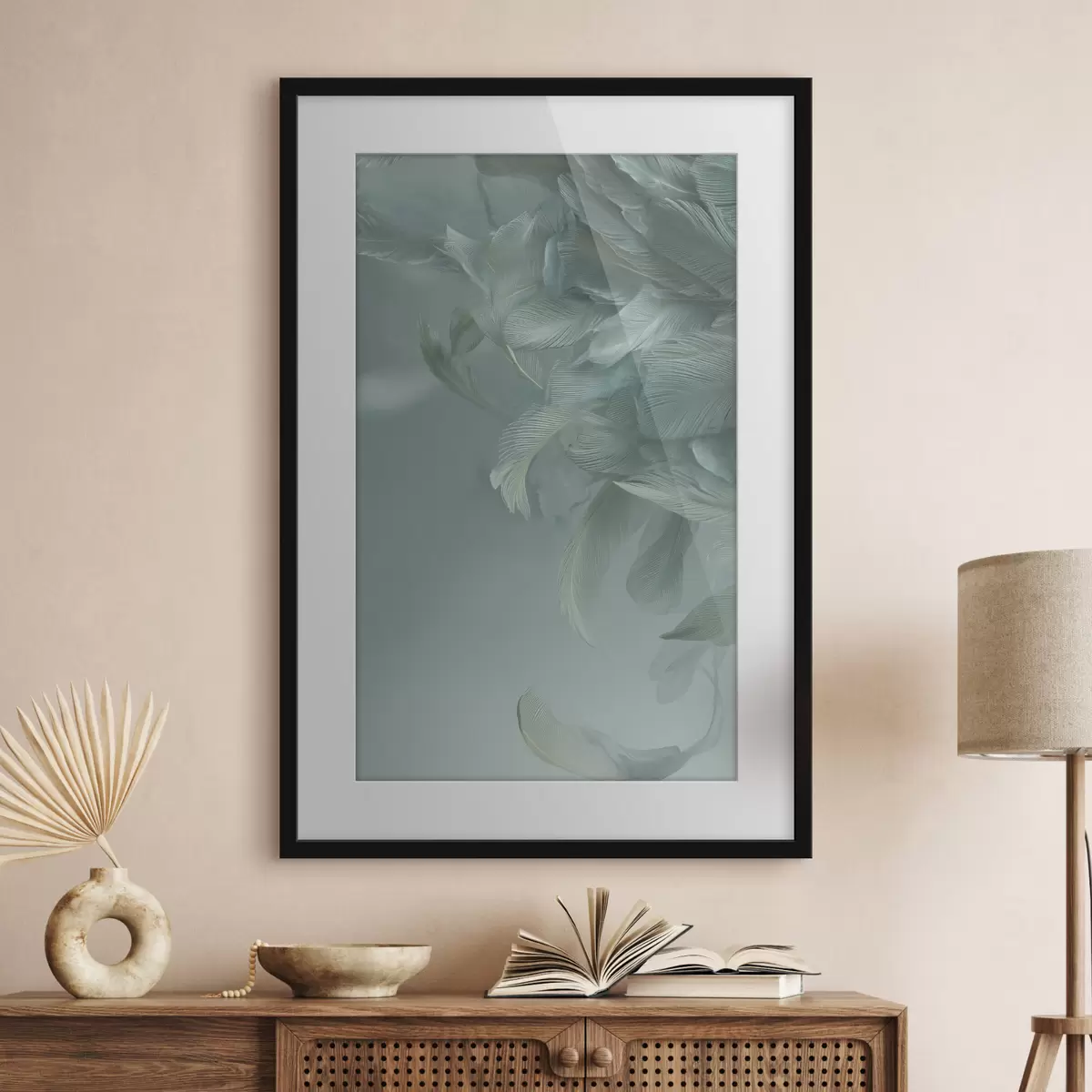 Poster Plumas y vuelo f45708
