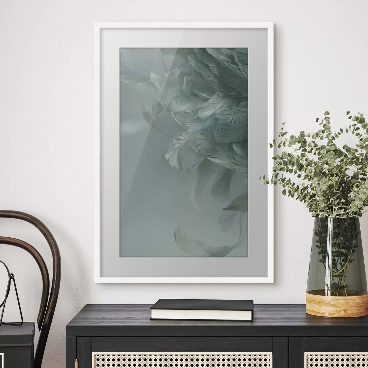 Poster Plumas y vuelo f45708