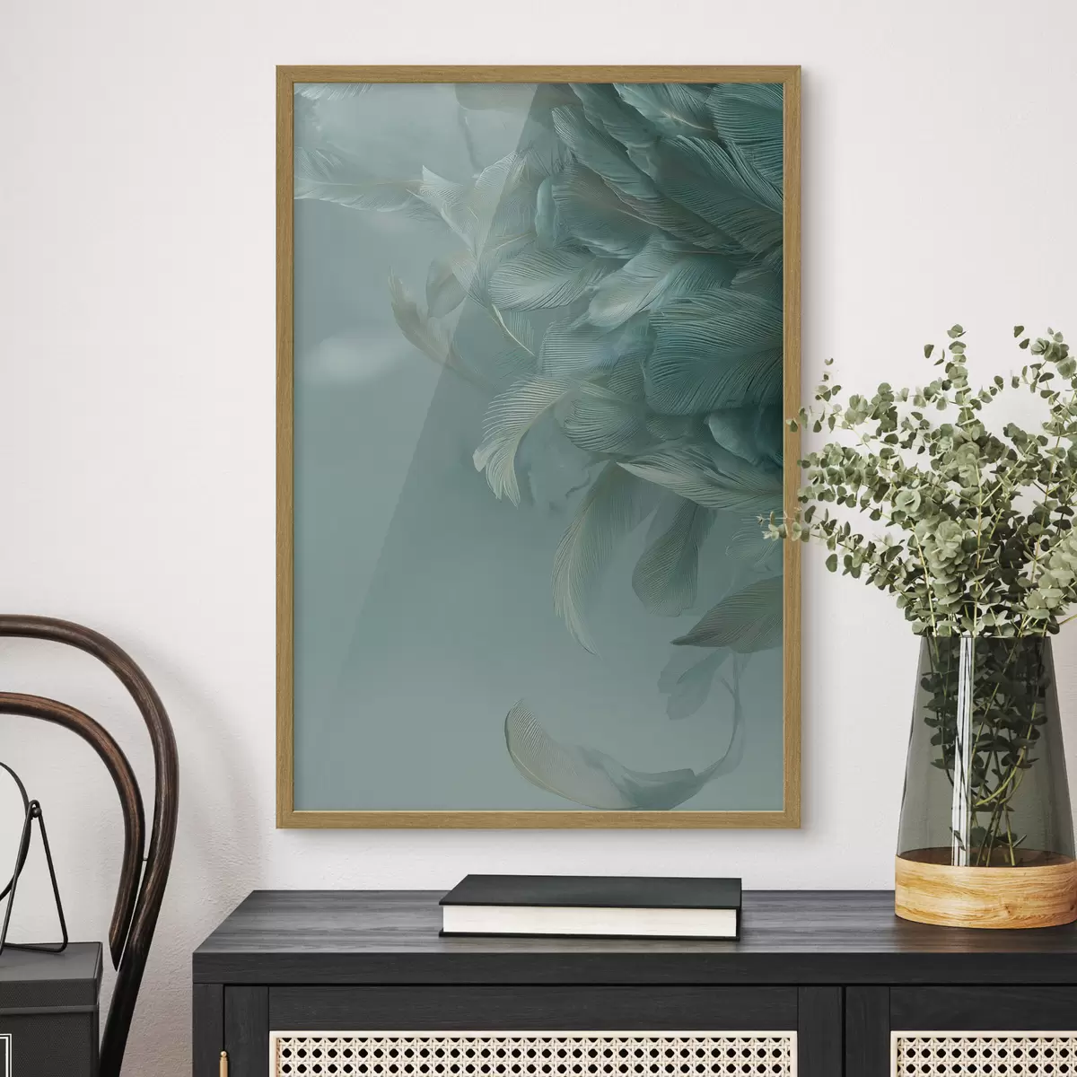 Poster Plumas y vuelo f45708