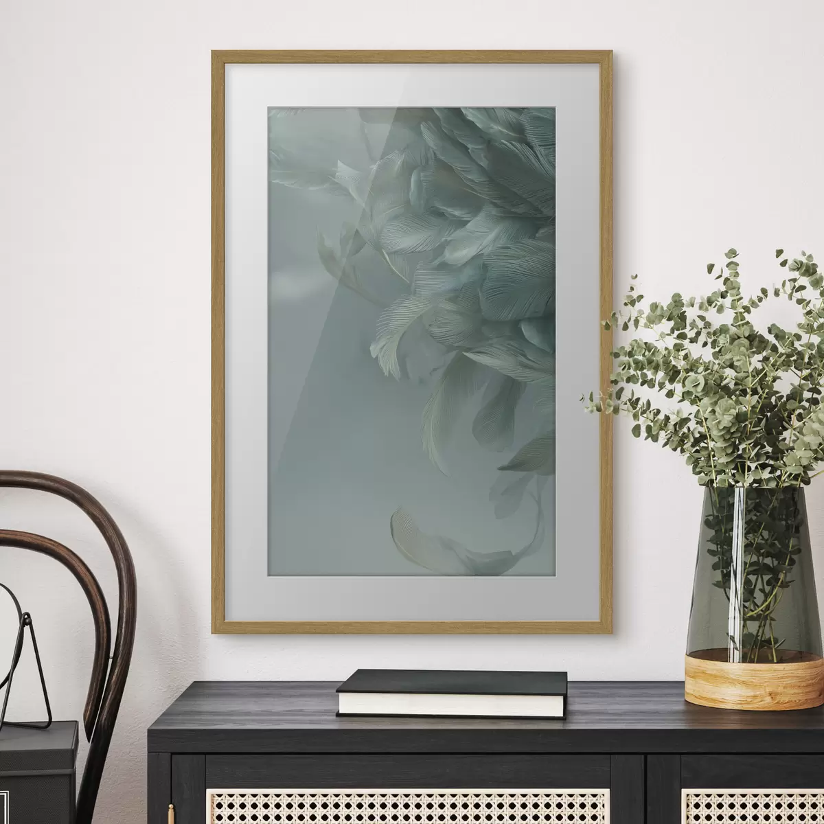 Poster Plumas y vuelo f45708