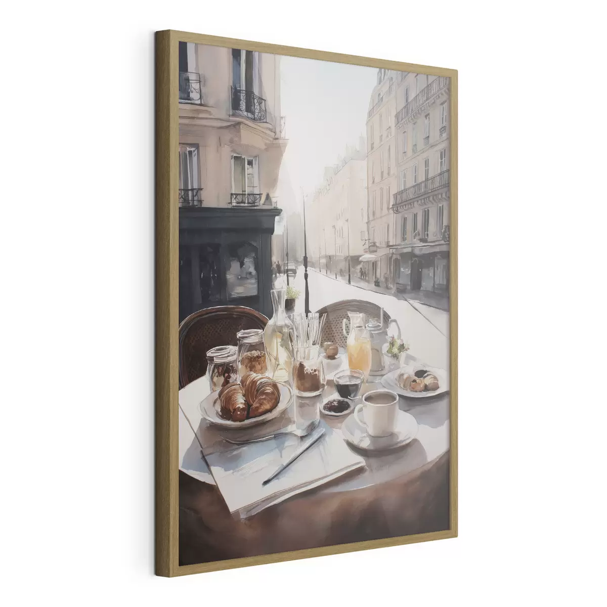 Poster desayuno en París f45725