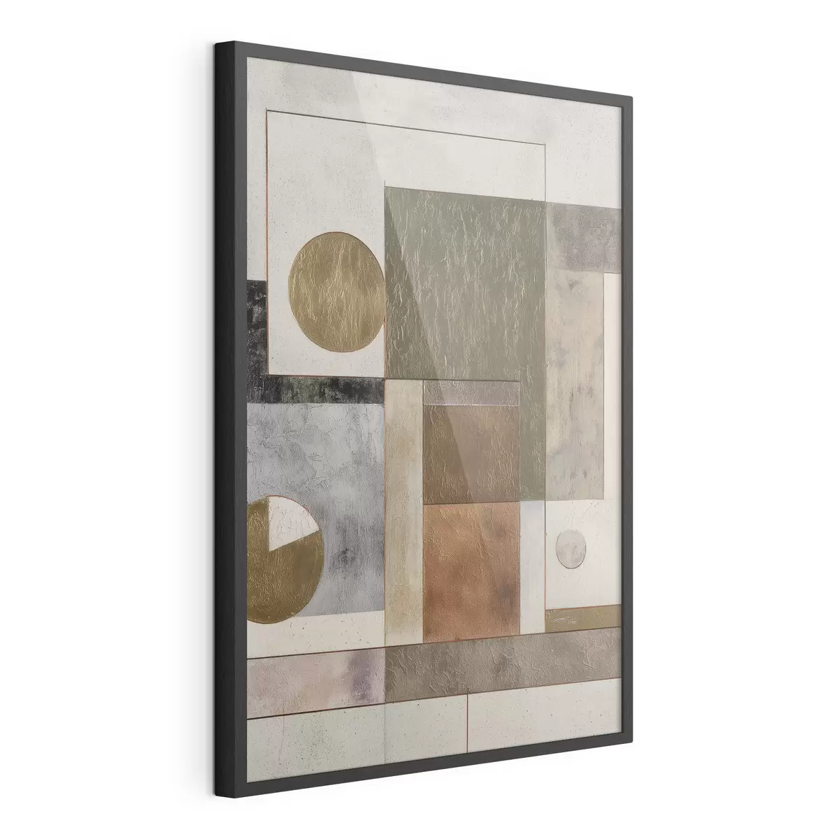 Poster geometría abstracta moderna f45729