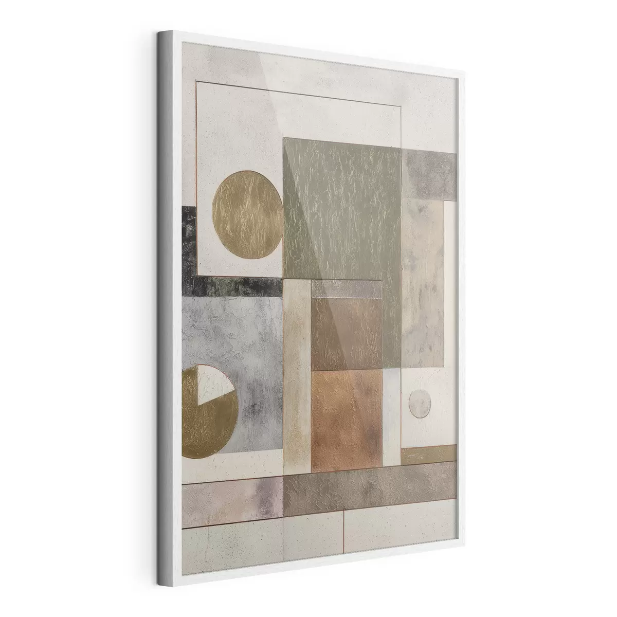 Poster geometría abstracta moderna f45729