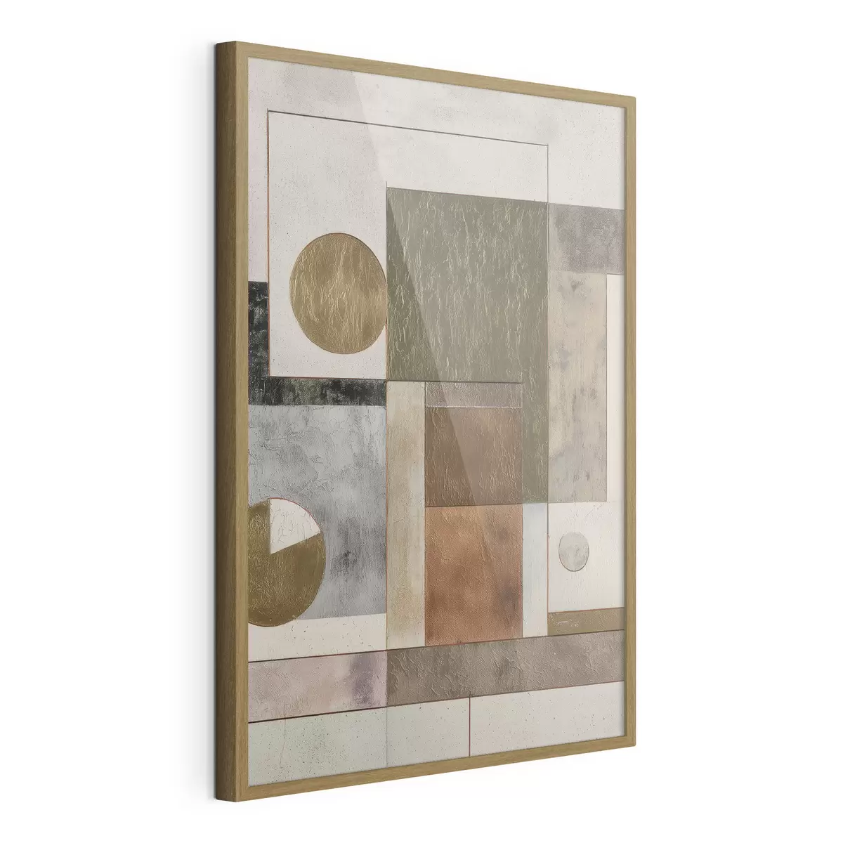 Poster geometría abstracta moderna f45729