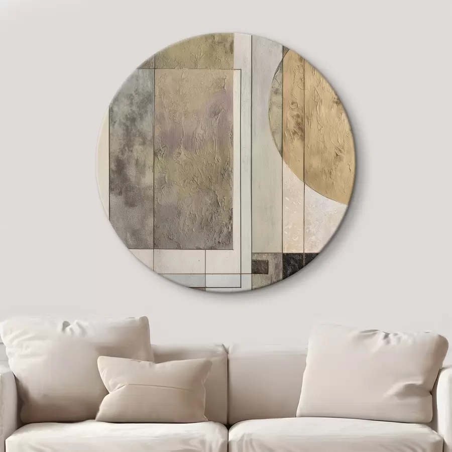 murales de pared geometría abstracta moderna r45730