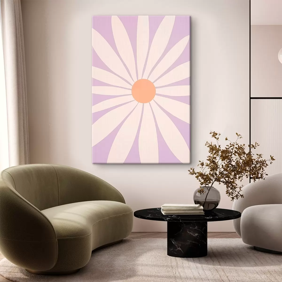 murales de pared Margarita grande s45827