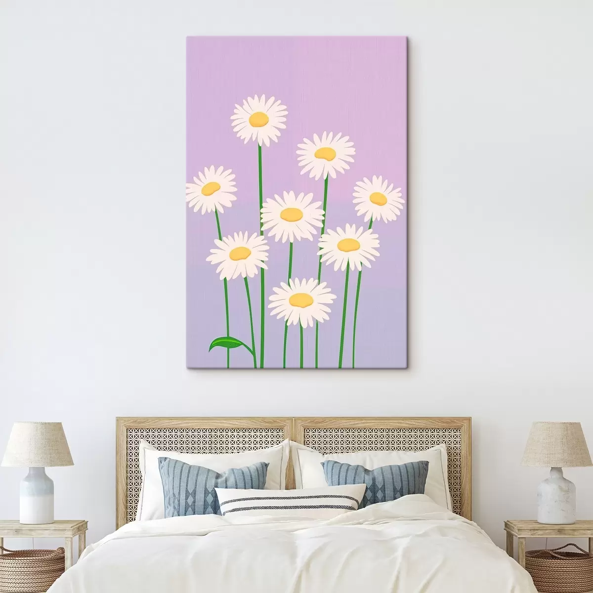 murales de pared ramo de margaritas s45828