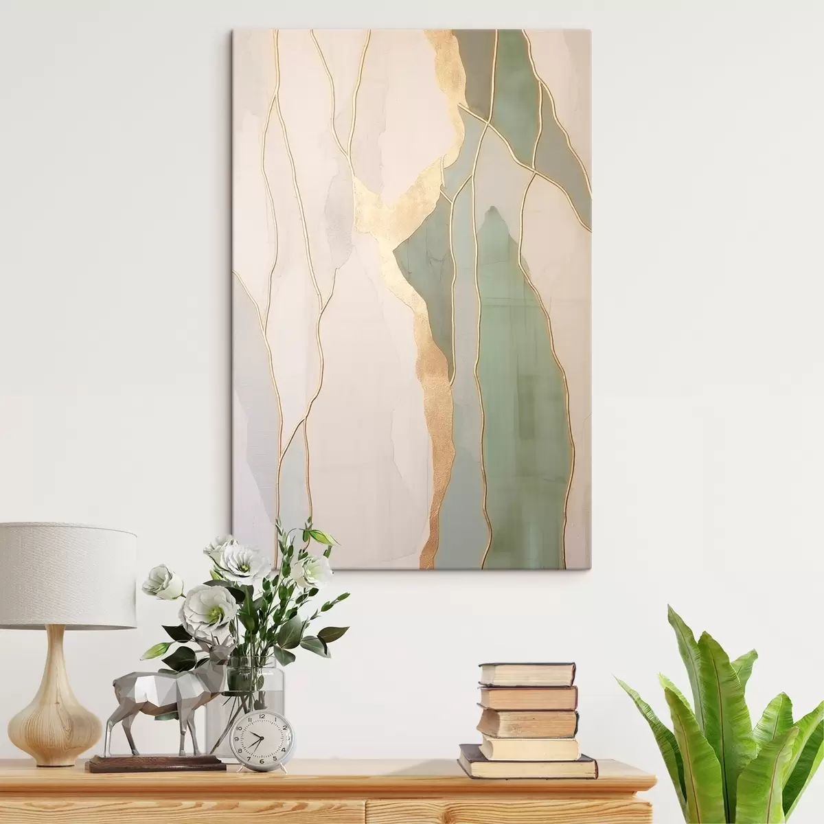 murales de pared Líneas abstractas s45829