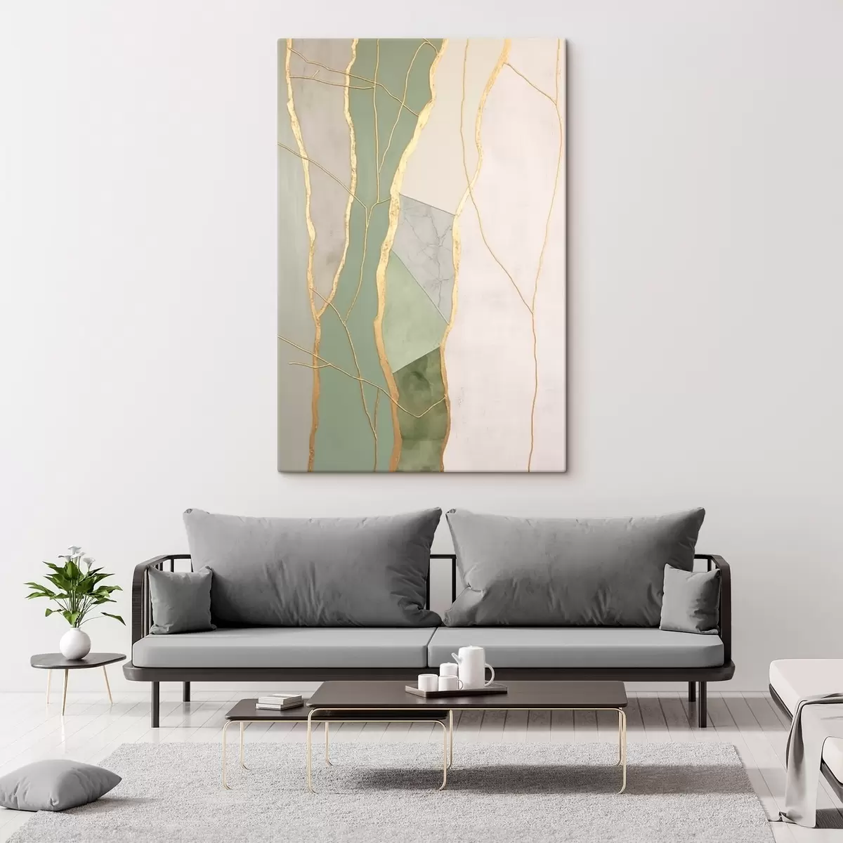 murales de pared Líneas abstractas s45830