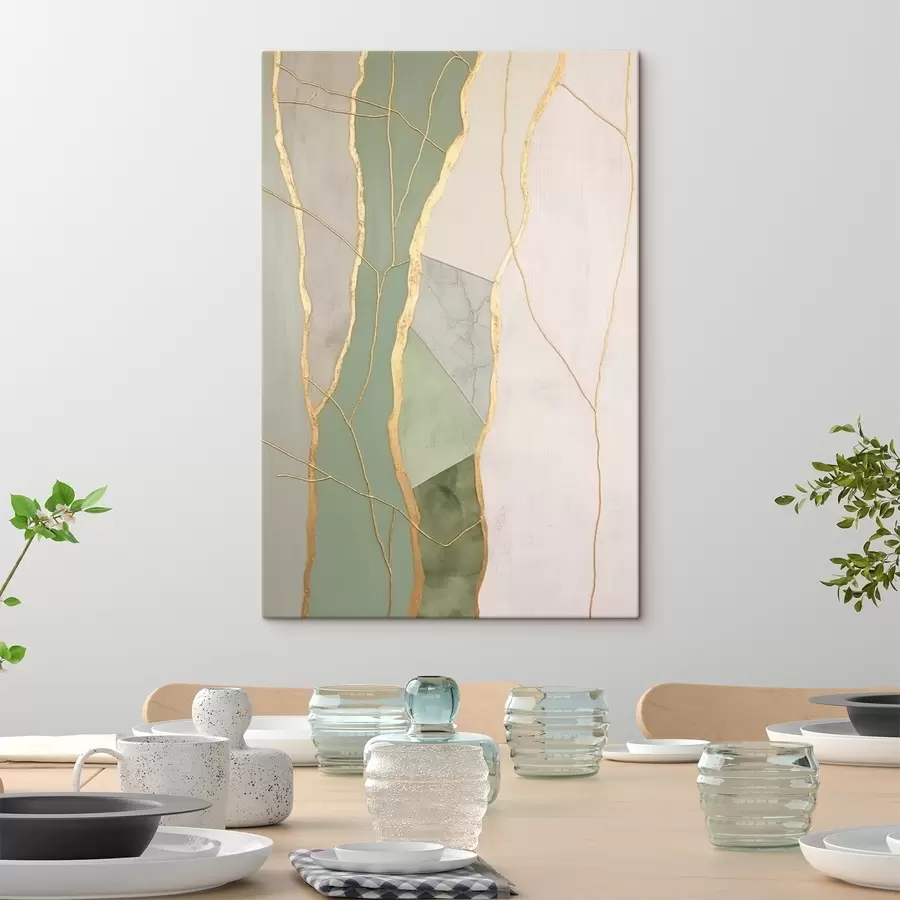 murales de pared Líneas abstractas s45830