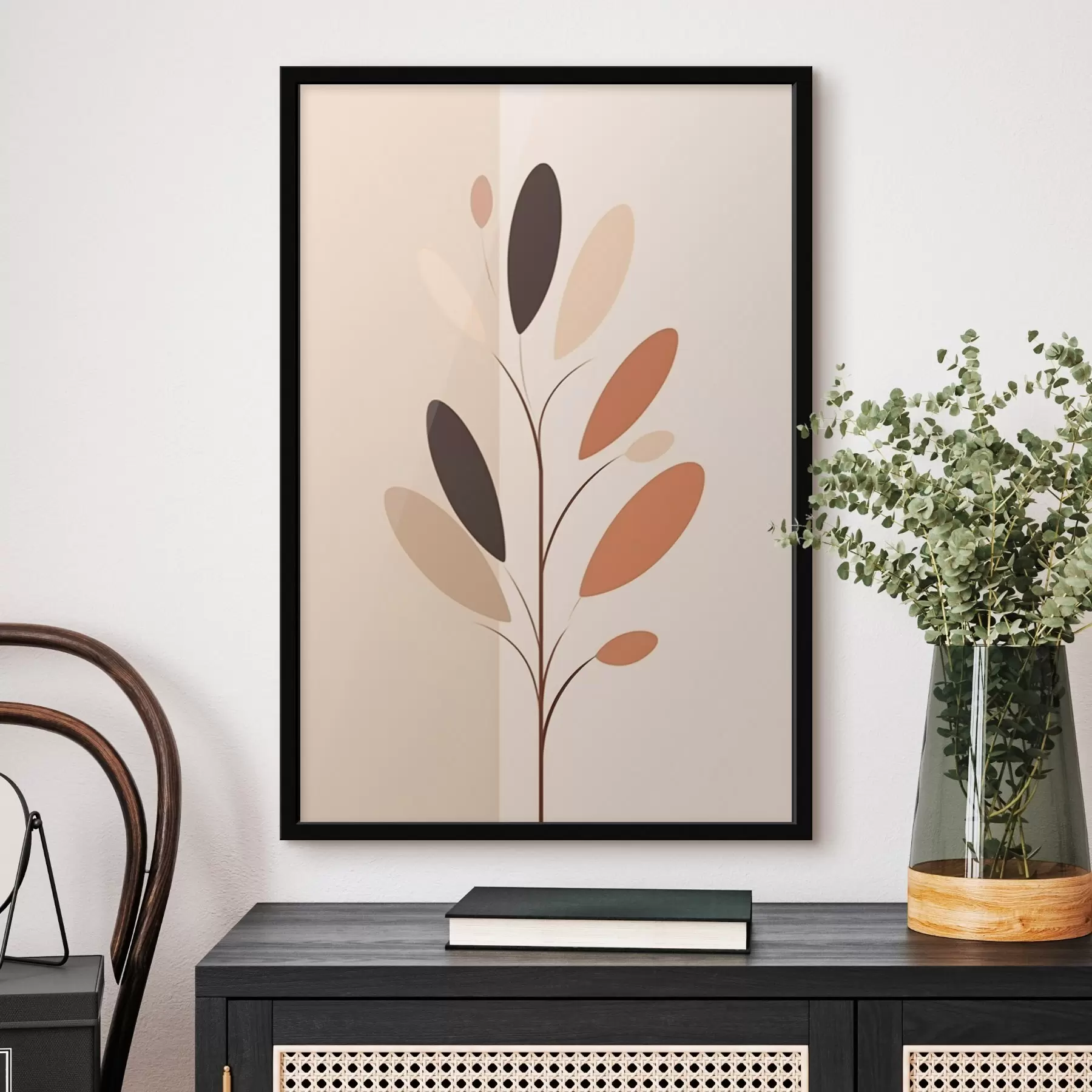 murales de pared Rama abstracta f45835