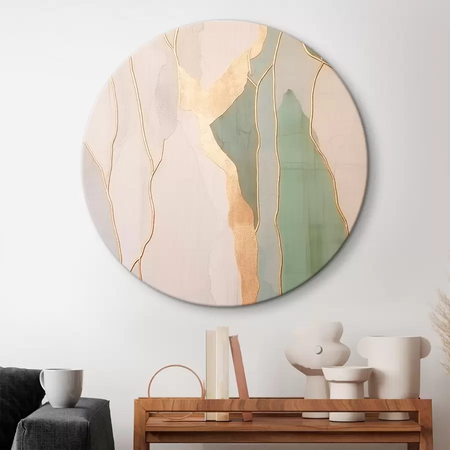 murales de pared Líneas abstractas r45829