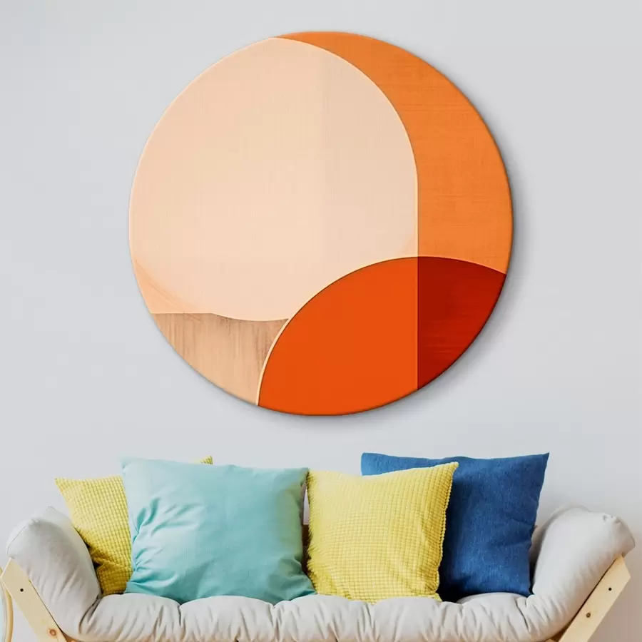 murales de pared Semicírculos abstractos r45845
