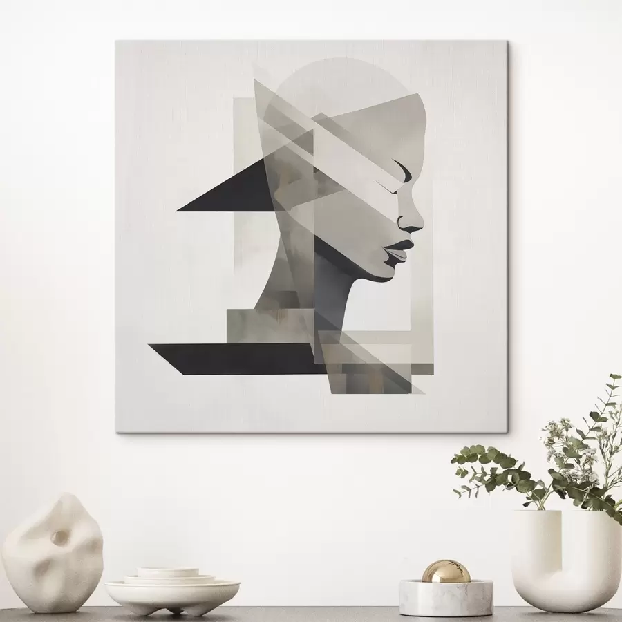 murales de pared Retrato abstracto s45916