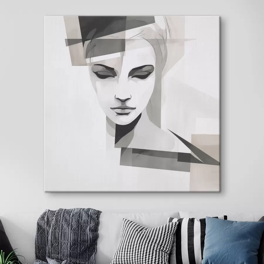 murales de pared Retrato abstracto s45917