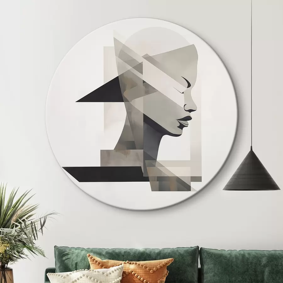 murales de pared Retrato abstracto r45916