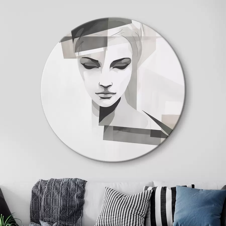 murales de pared Retrato abstracto r45917