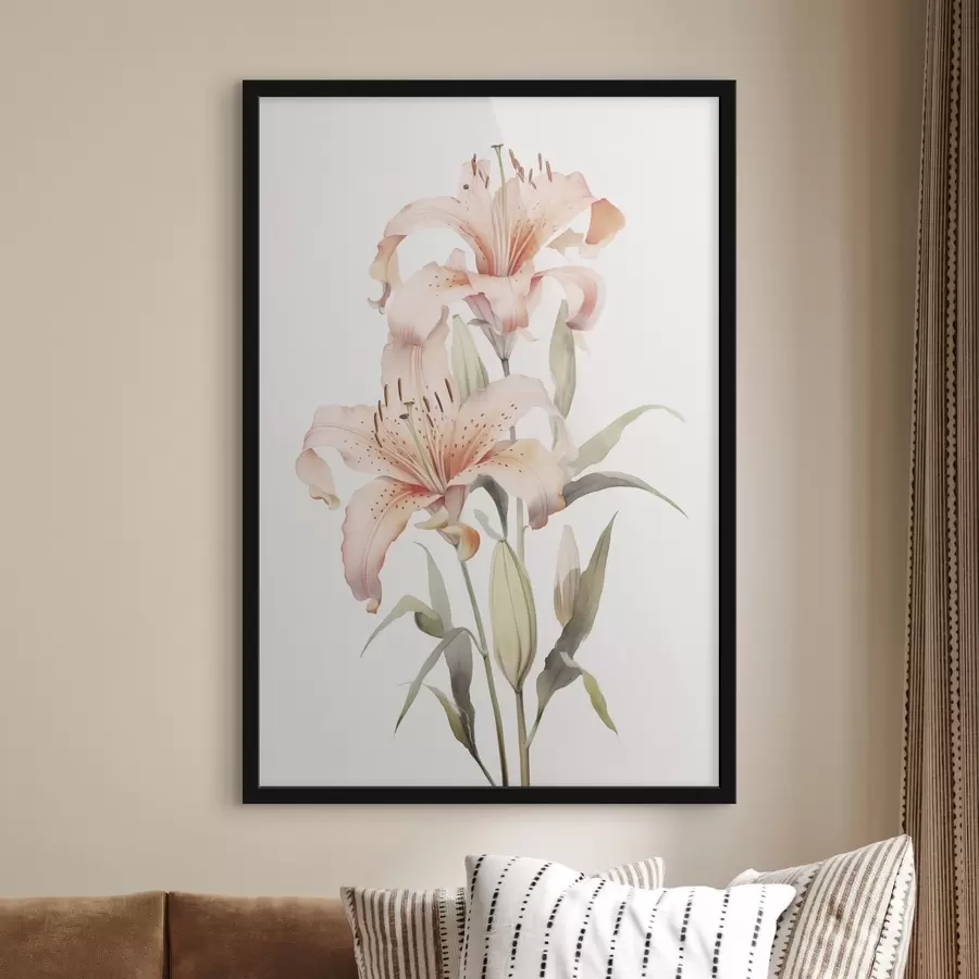 murales de pared Lirios f45915