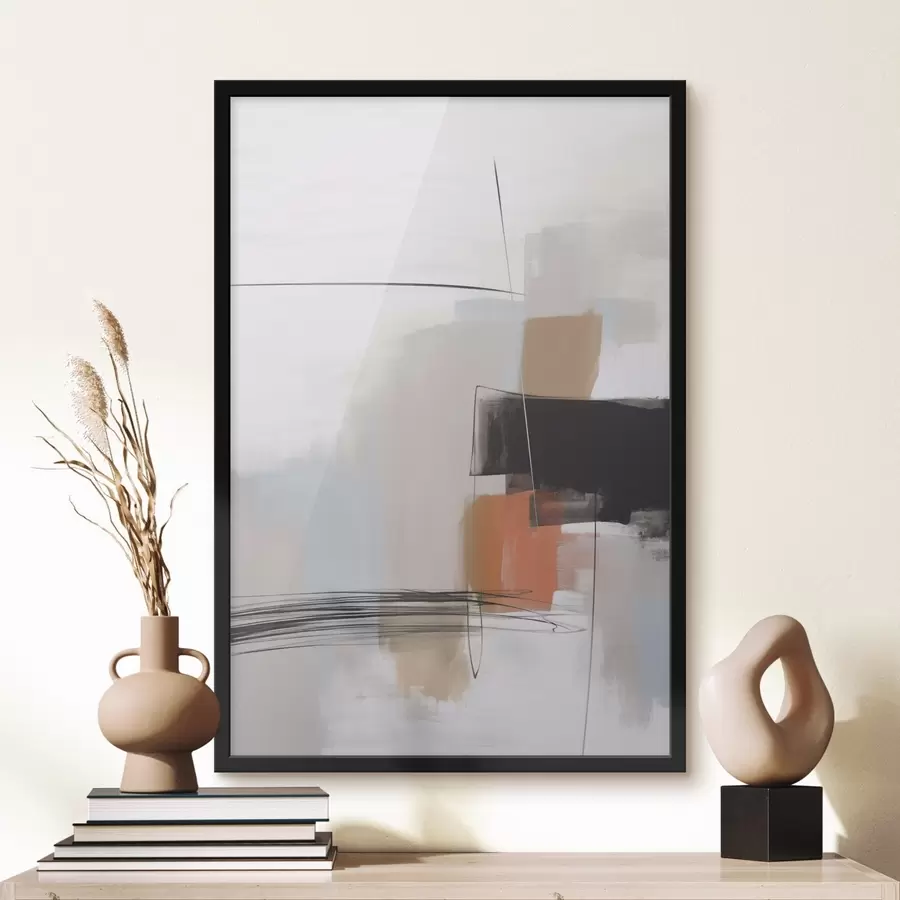 murales de pared Abstracción imitación de pinceladas f45919