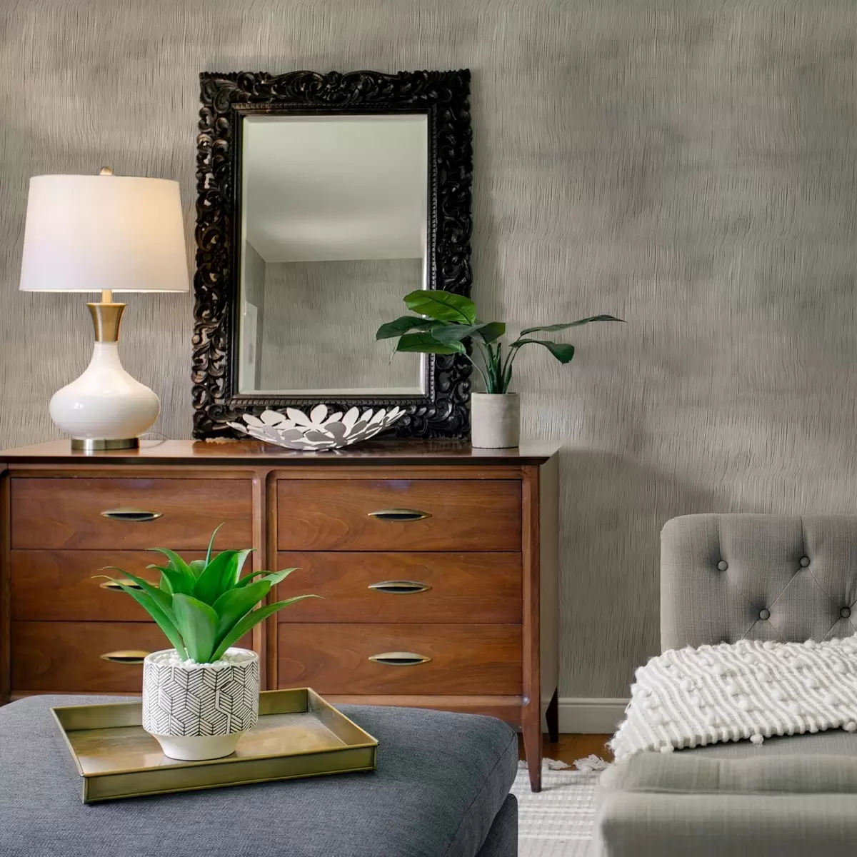 Papel pintado Efecto de tejido a00532