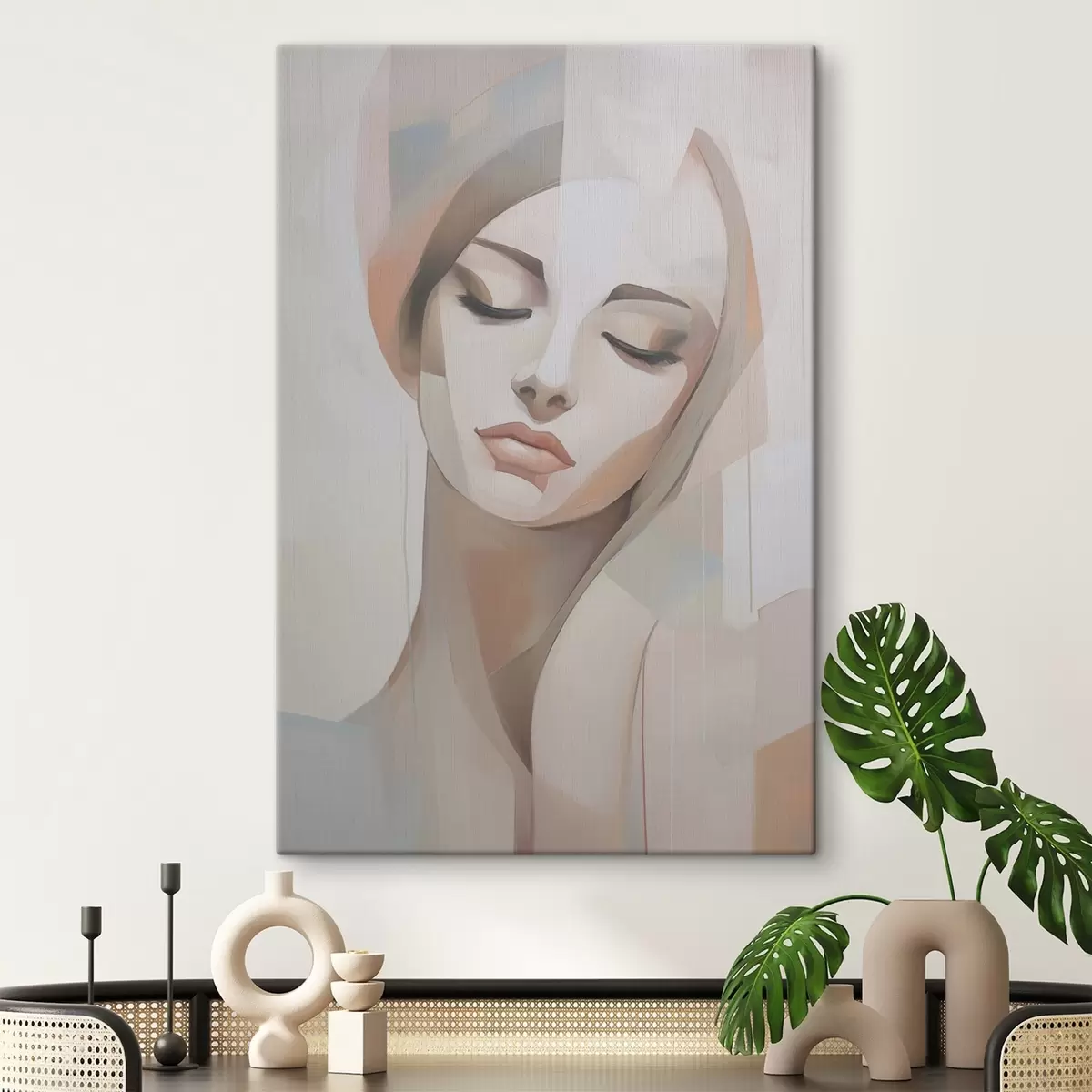 murales de pared Retrato de una niña s45973