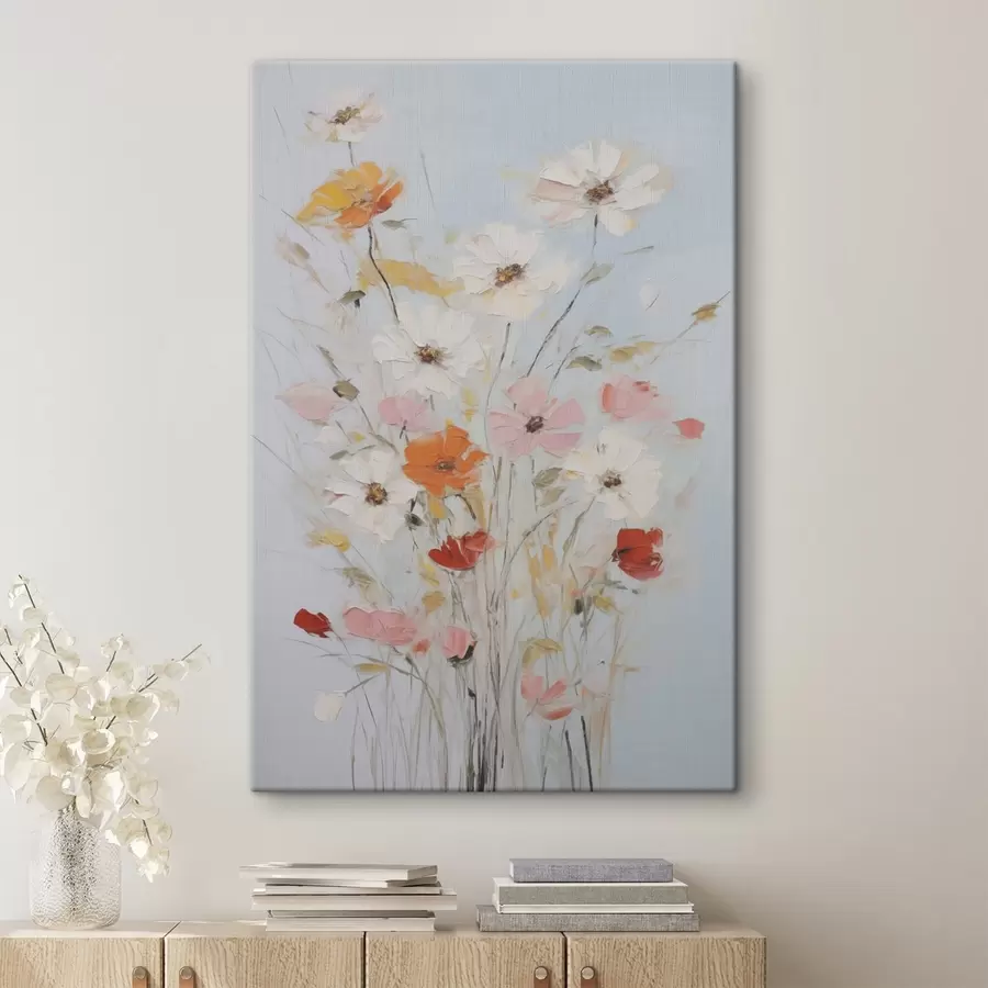 murales de pared Flores delicadas s45981