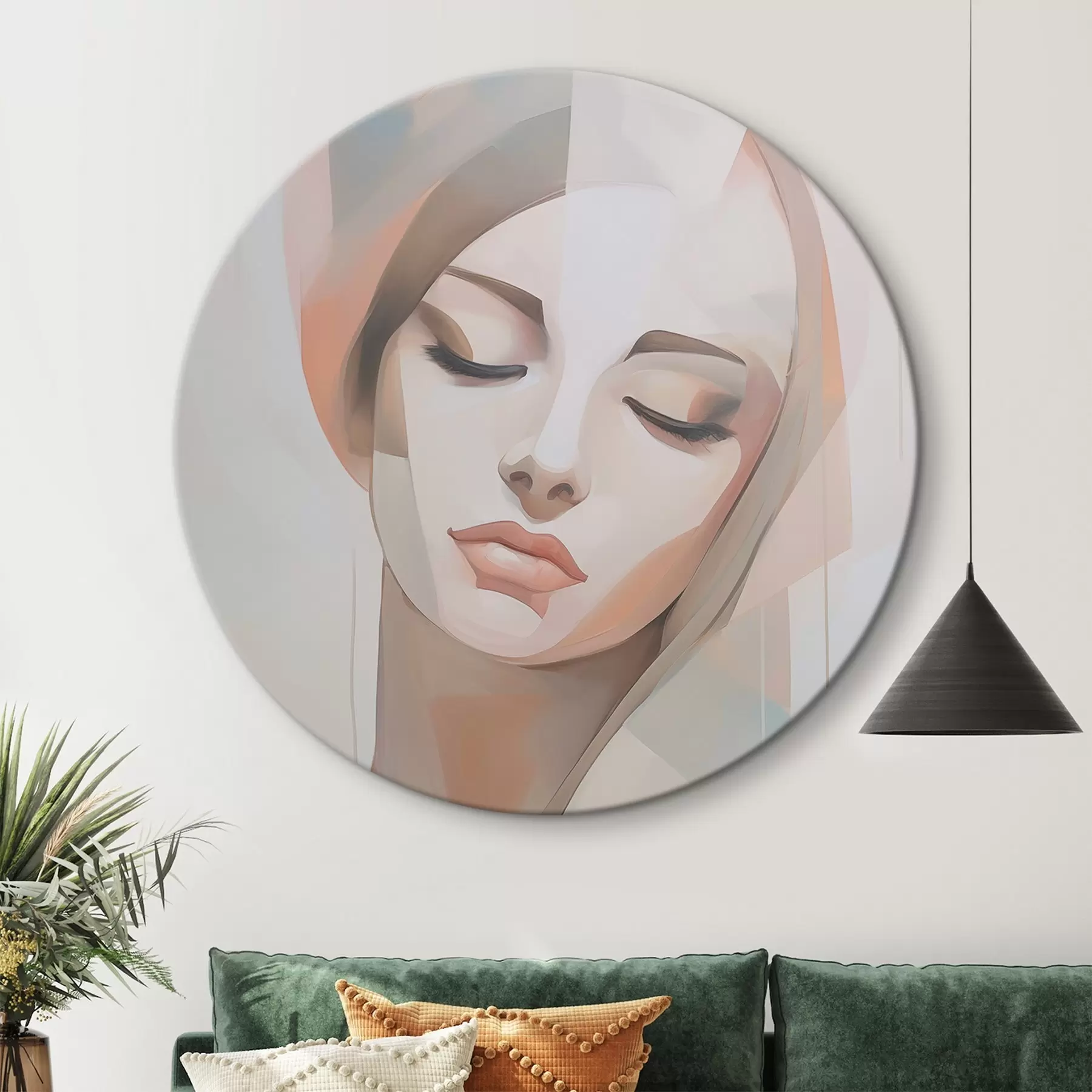 murales de pared Retrato de una niña r45973