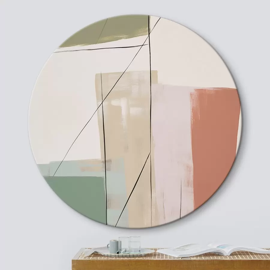 murales de pared Abstracción con imitación de abrasiones r45974