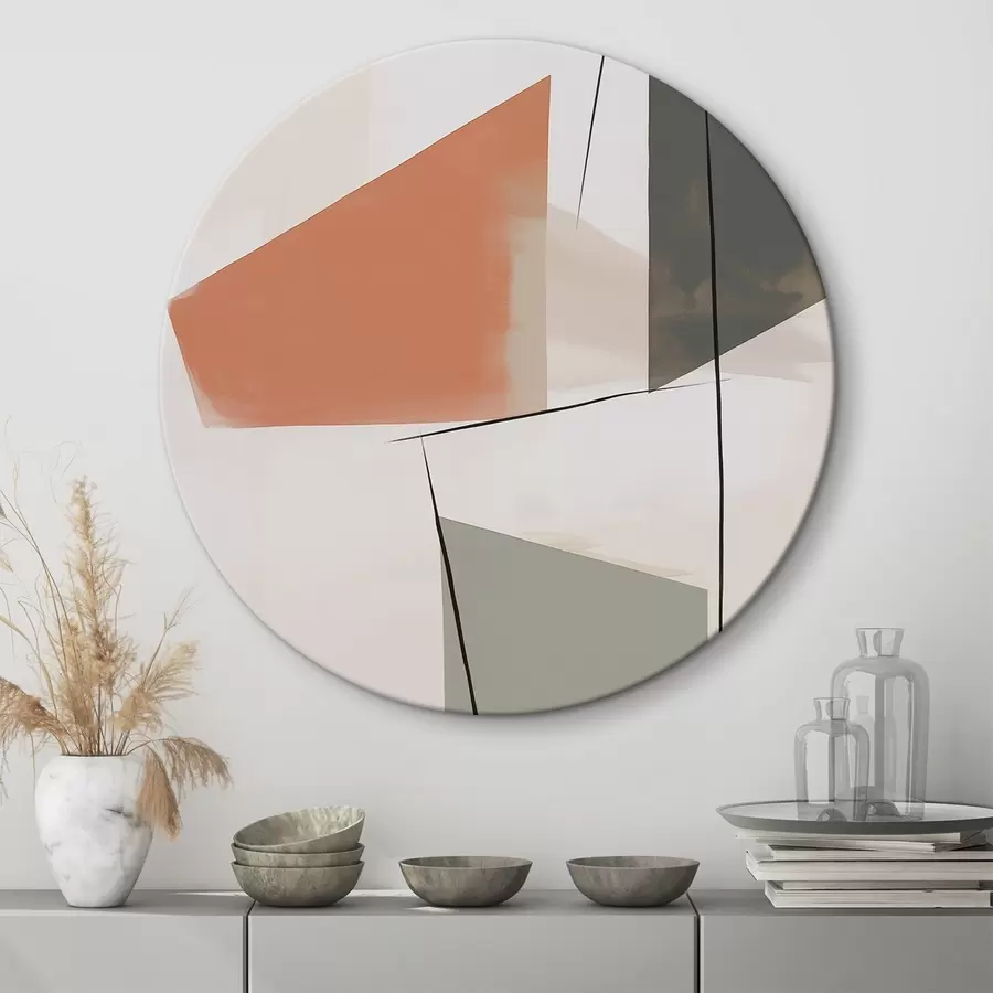 murales de pared Abstracción geométrica r45975