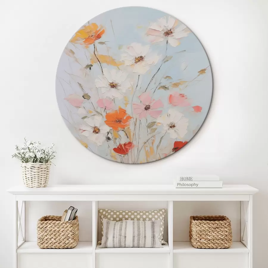 murales de pared Flores delicadas r45981