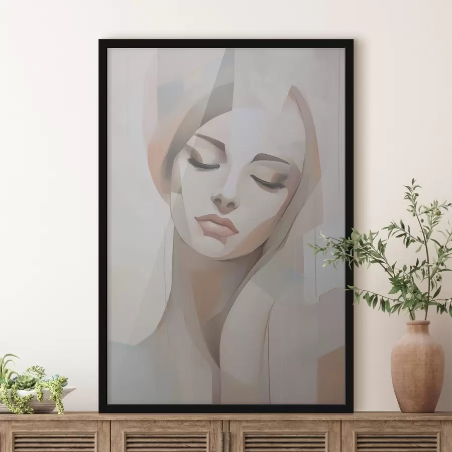 murales de pared Retrato de una niña f45973