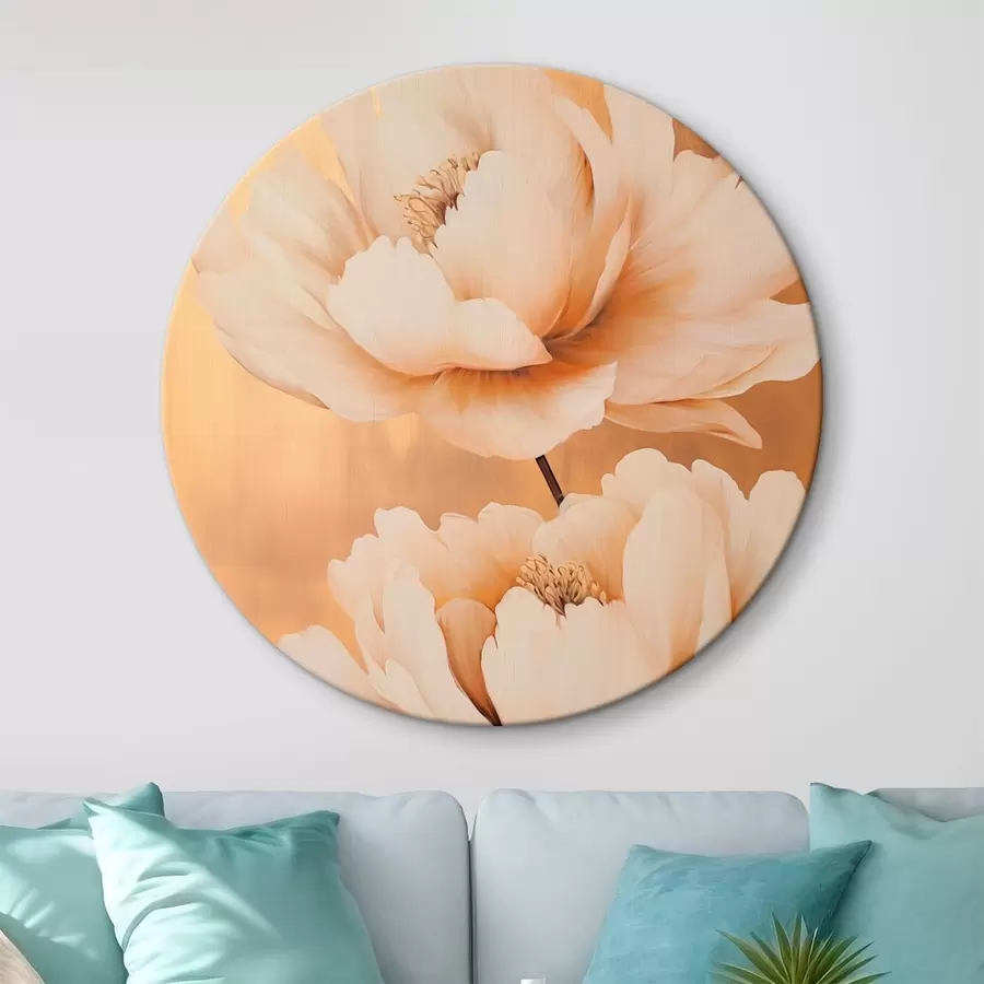 murales de pared Peonías r45956