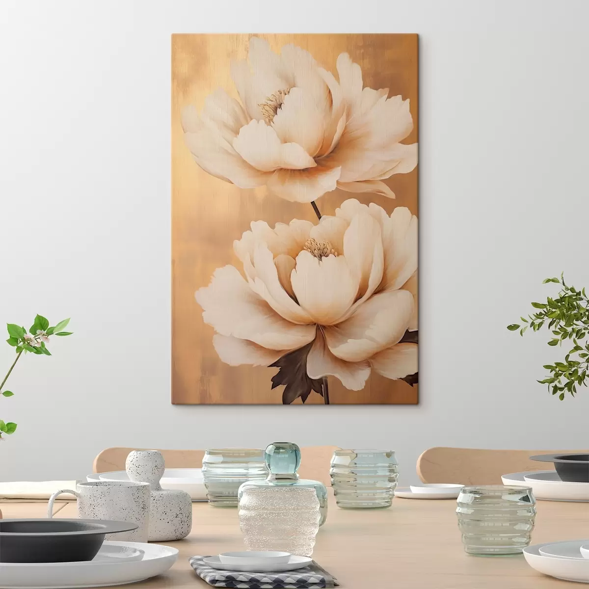 murales de pared Peonías s45956