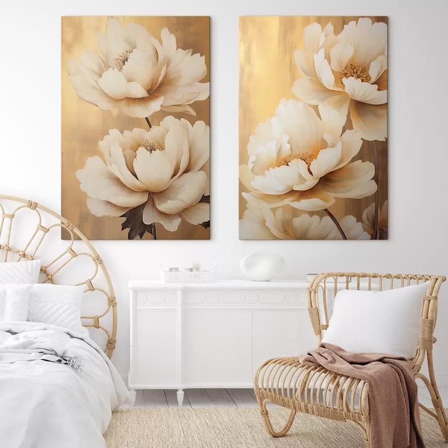 murales de pared Peonías m00772