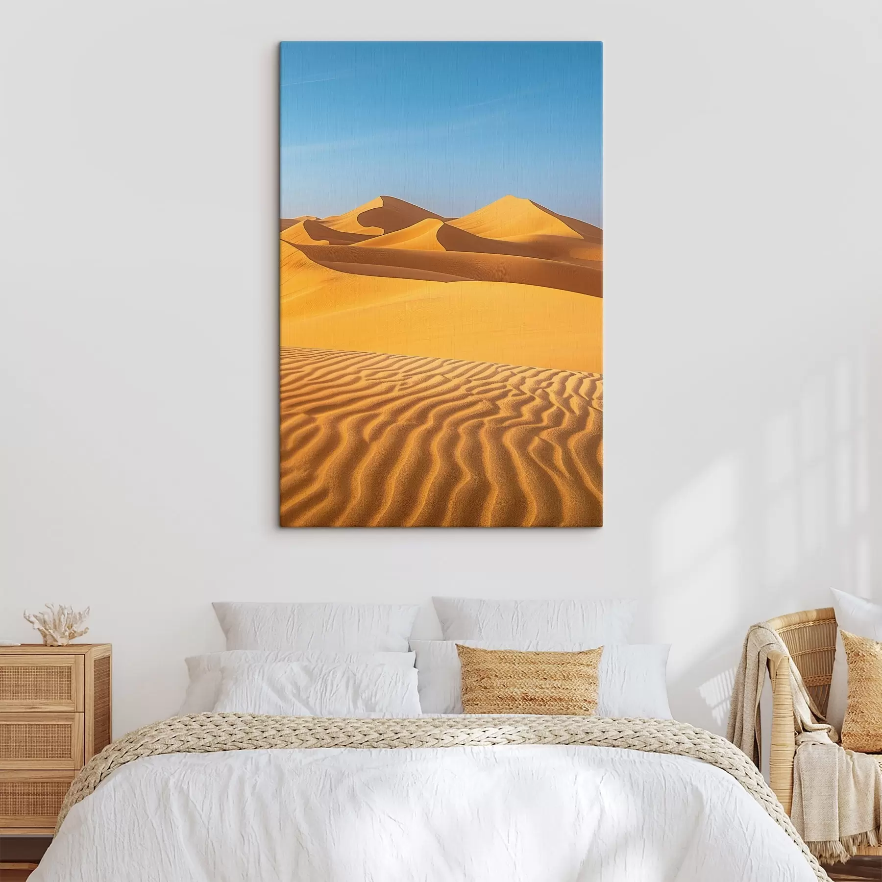 murales de pared Cielo azul con el desierto como telón de fondo s45666