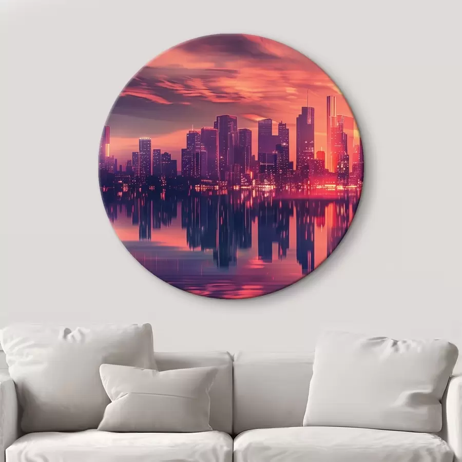 murales de pared Ciudad moderna r45657