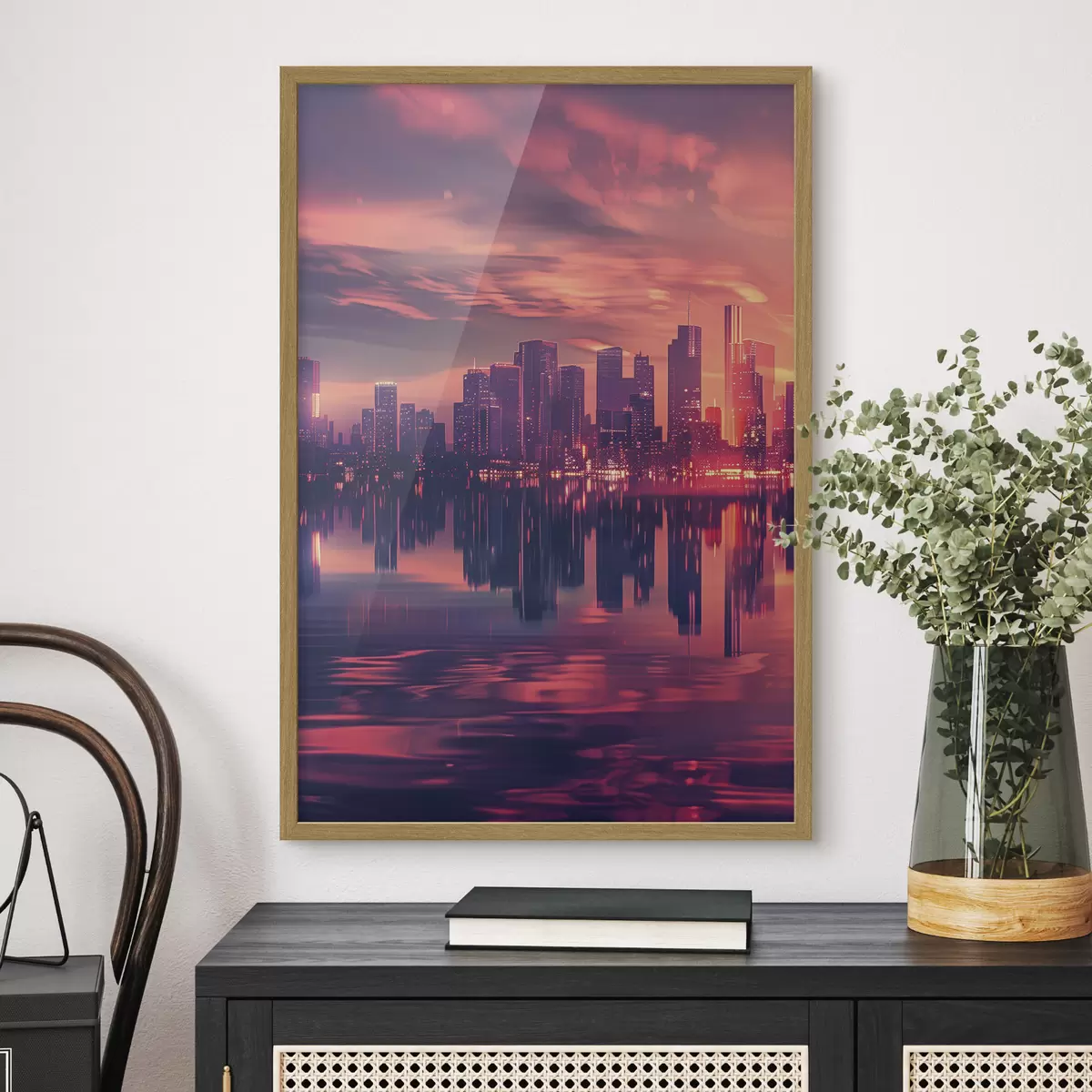 Poster Ciudad moderna f45657