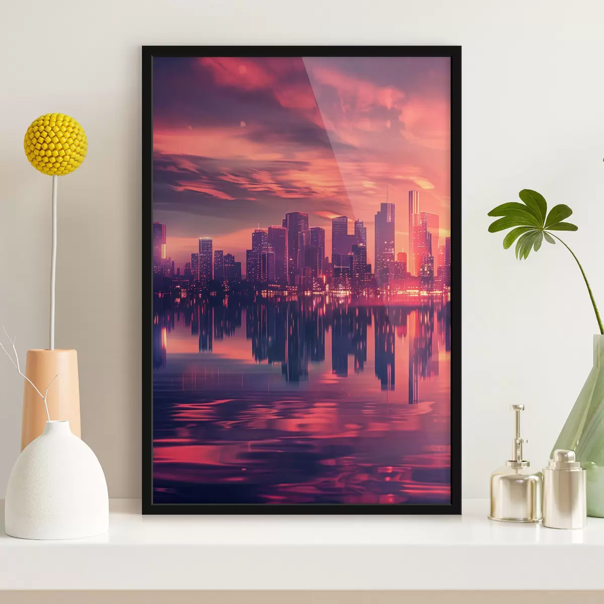 Poster Ciudad moderna f45657