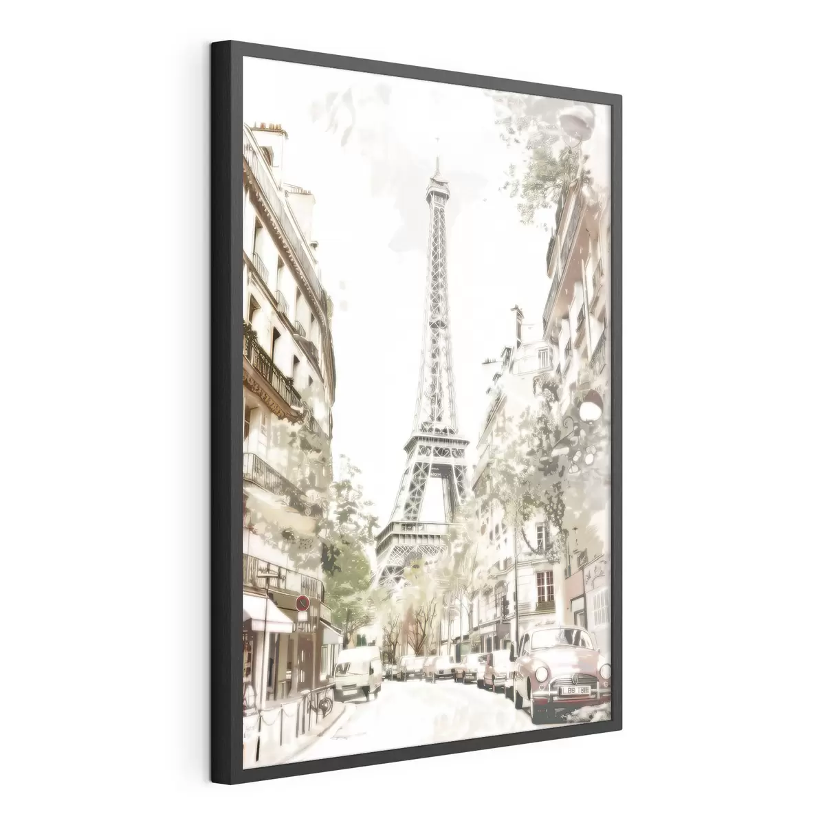 Poster Imagen de París, imitación de pintura f45668