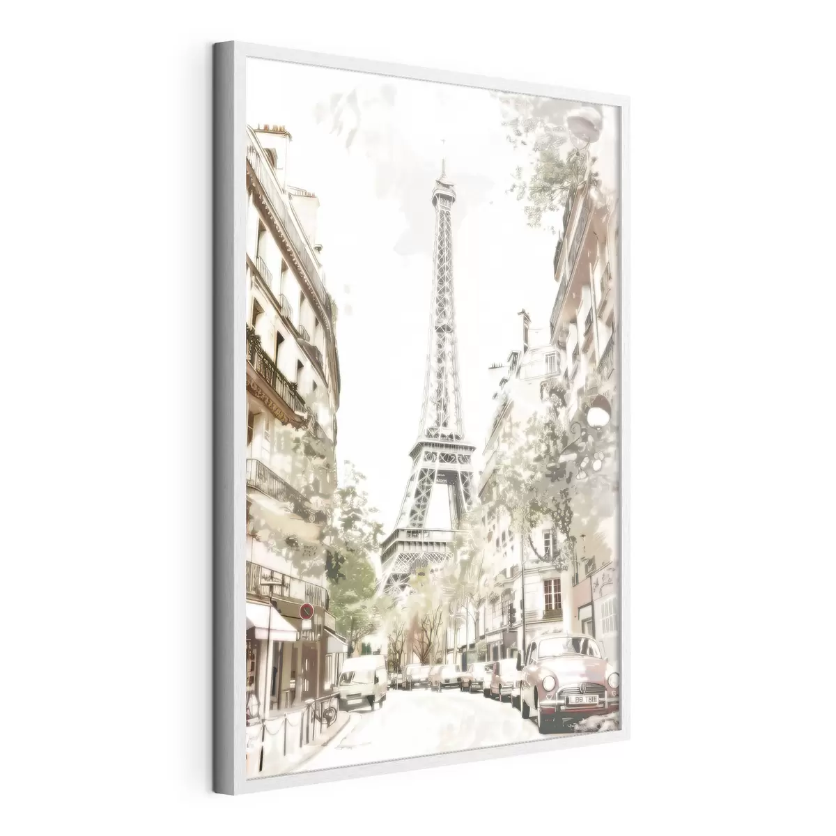 Poster Imagen de París, imitación de pintura f45668