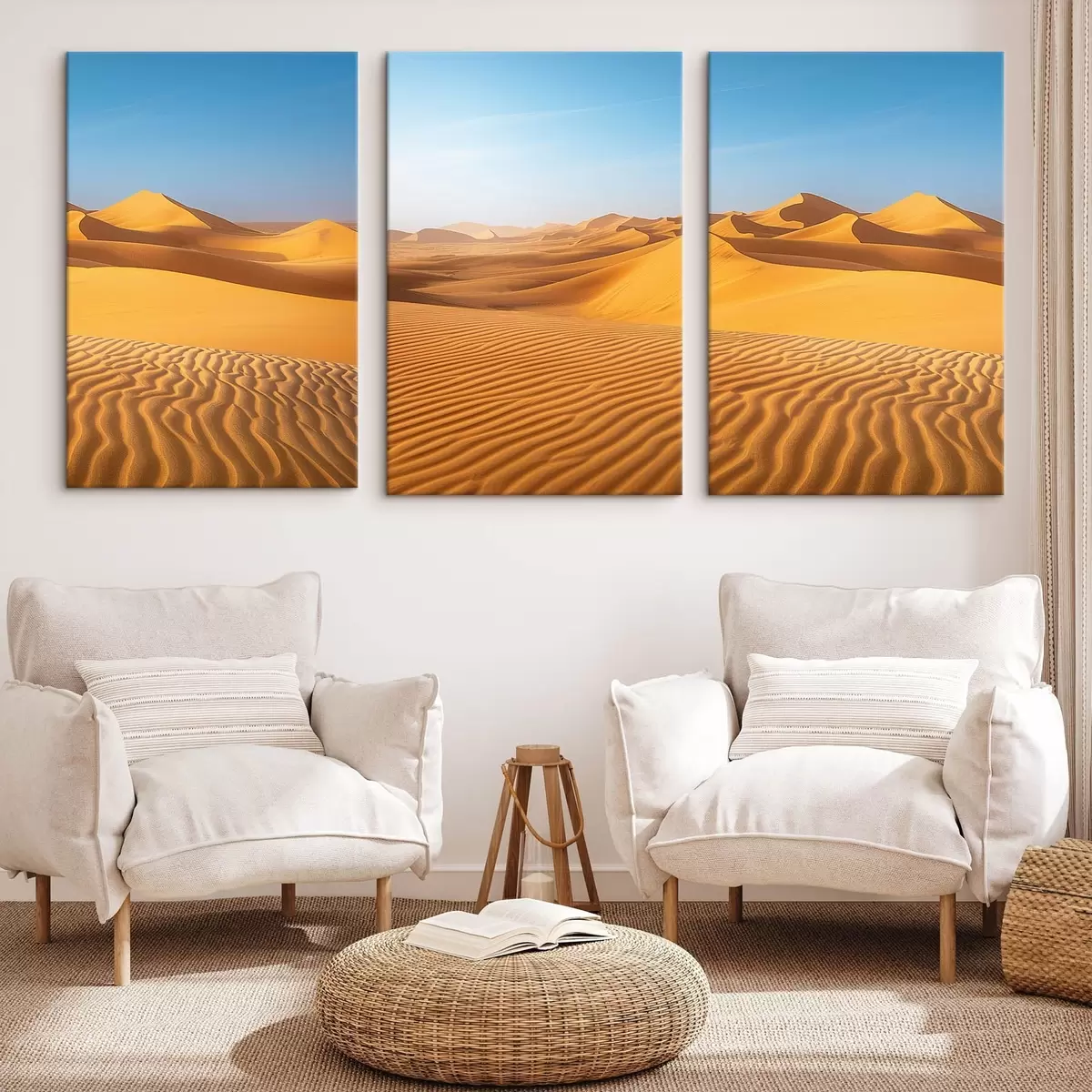 murales de pared Cielo azul en el desierto m00786