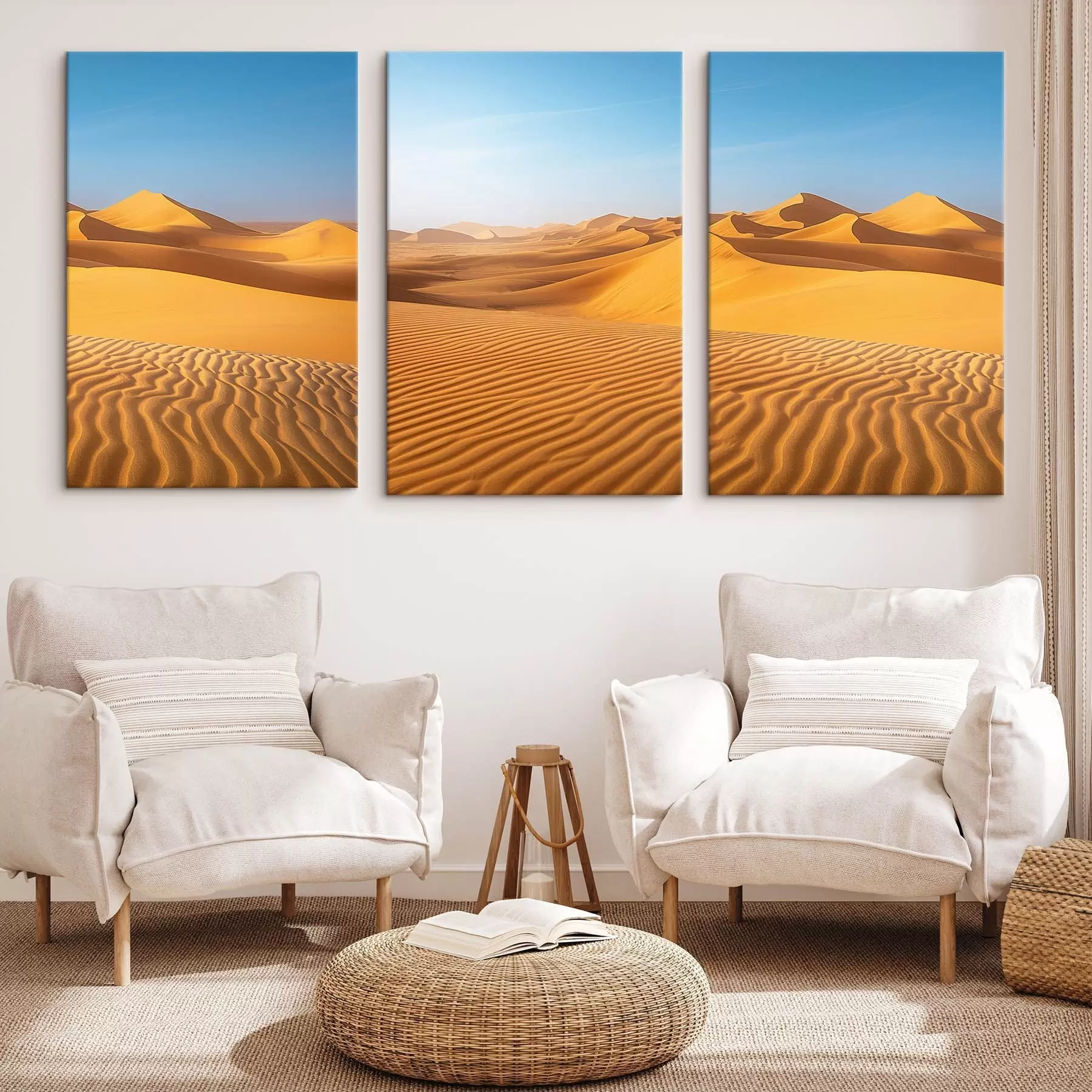 murales de pared Cielo azul en el desierto m00786